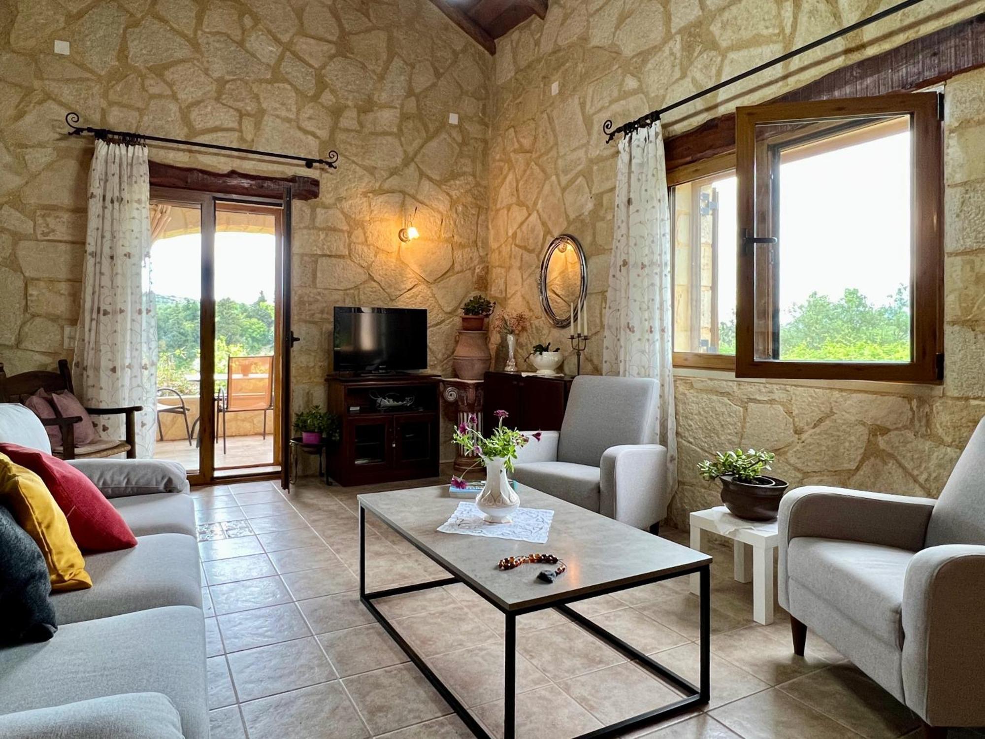 Villa Toula With Pool Nr Armeni Crete Makhairoi Экстерьер фото